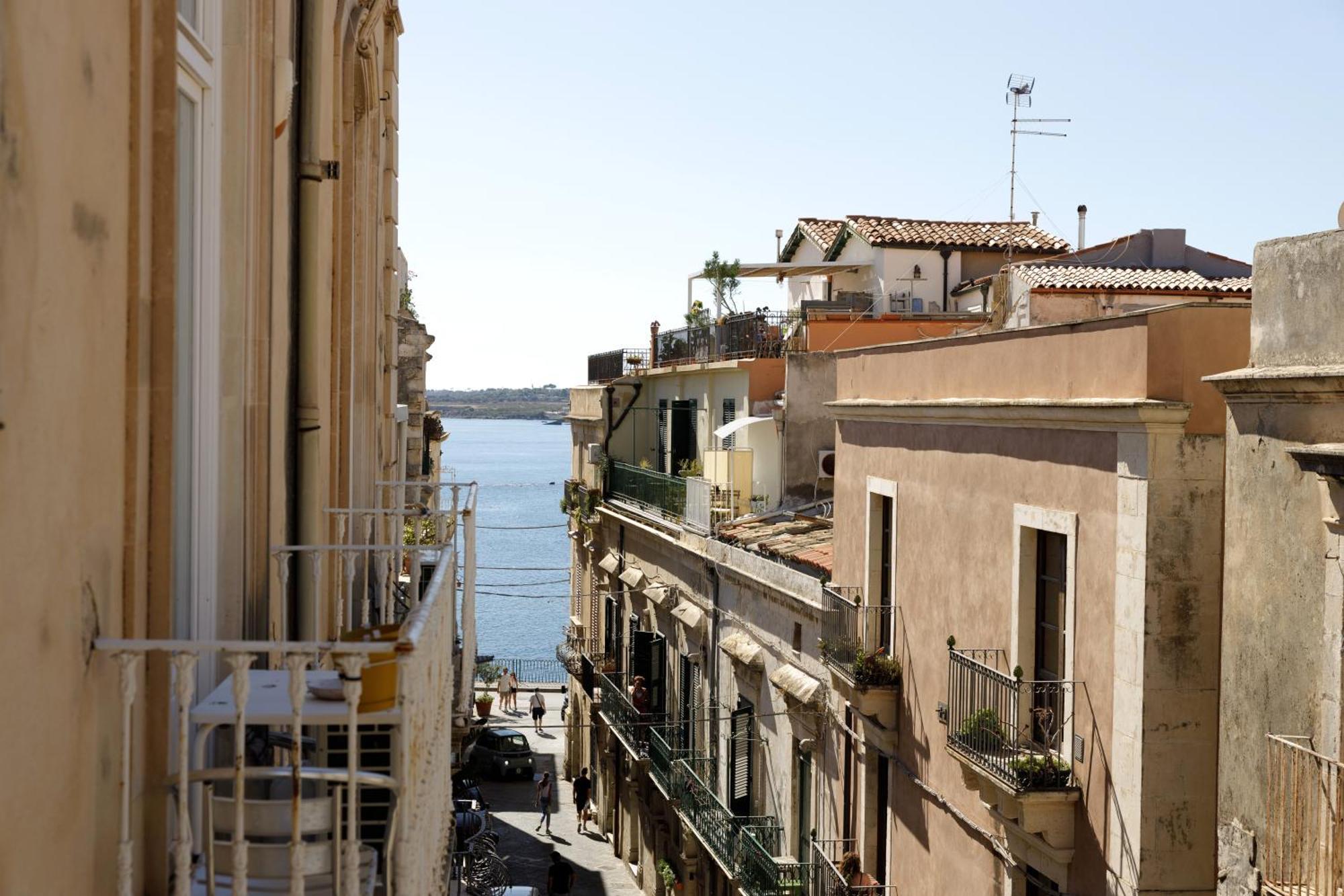 Camera Con Bagno Privato Vista Mare Ortigia Syracuse Eksteriør billede